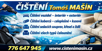 ČIŠTĚNÍ Tomáš MAŠÍN